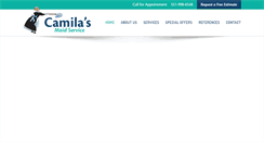 Desktop Screenshot of camilascleaningservices.com